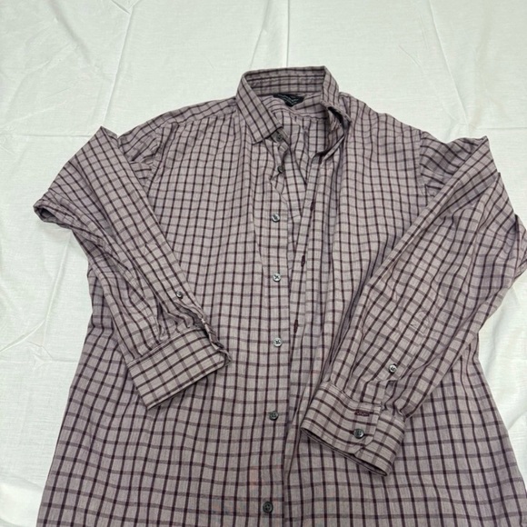 Banana Republic Other - Banana Republic Stretch Talored Slim Fit Size Xl Button Down Purple